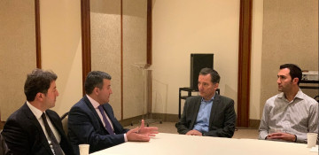 Delegation of Azerbaijani Community of Nagorno-Karabakh meets Rabbi David Wolpe of Sinai Temple in LA 