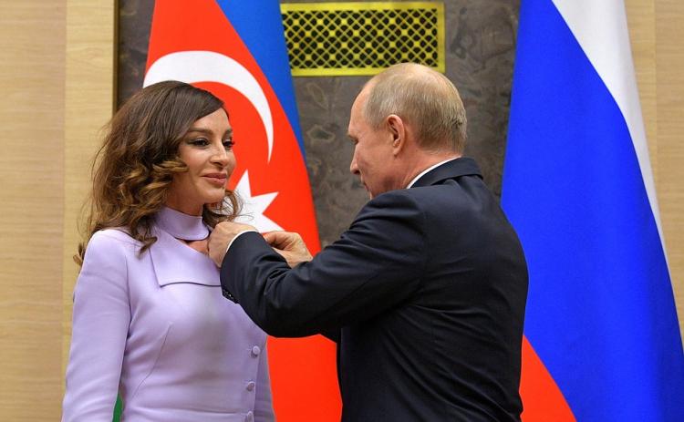 Putin awarded First Vice President of Azerbaijan Order of Friendship