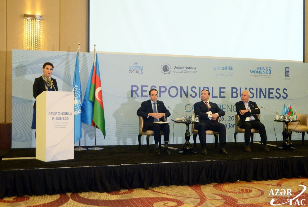 Business leaders in Azerbaijan discuss embedding UN Global Compact principles and SDGs into their operations and strategies