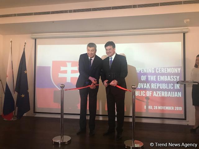 FM: Opening ceremony of Slovakia’s embassy to strengthen relations with Azerbaijan
