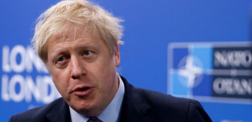 Don't take peace for granted, British PM Johnson tells NATO leaders