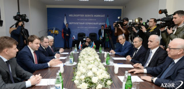 Foundation stone laid for Helicopter Service and Repair Center in Azerbaijan