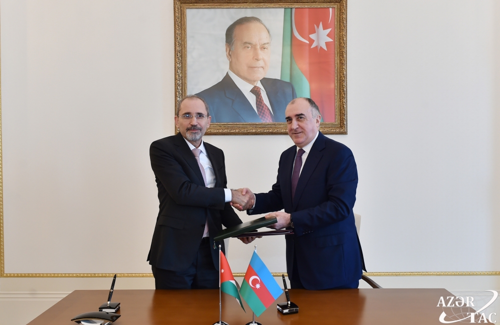 Azerbaijan, Jordan sign bilateral documents