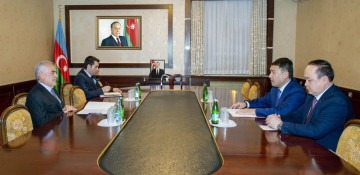 Chairman of Nakhchivan Supreme Assembly meets with Kazakh ambassador