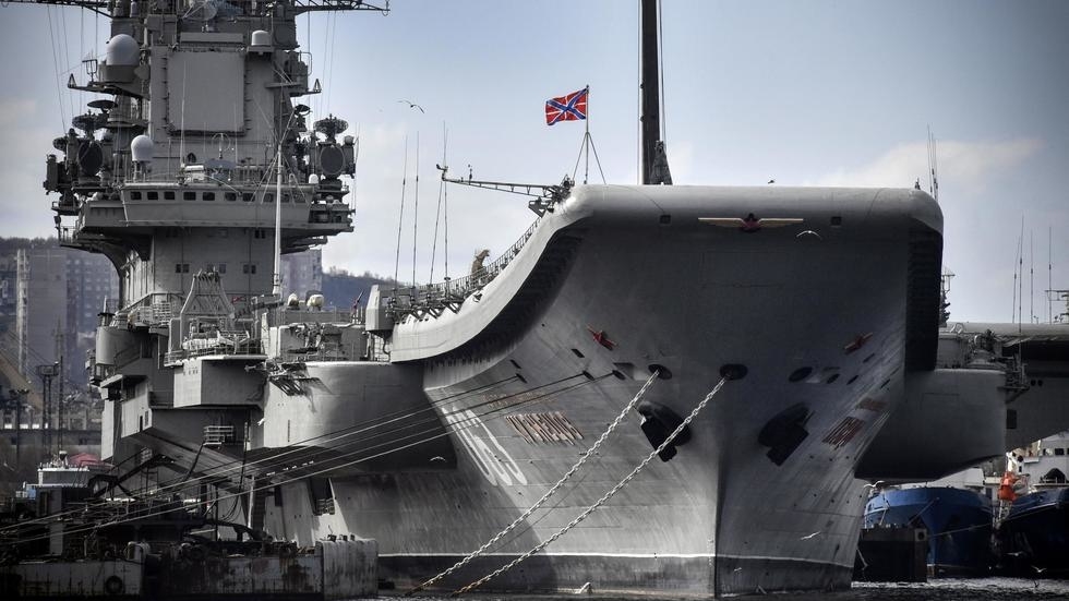 Russian aircraft carrier fire extinguished