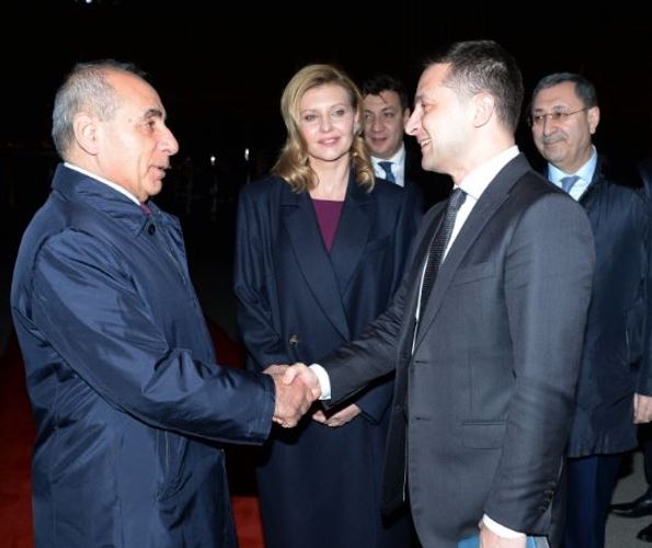 President of Ukraine ends visit to Azerbaijan