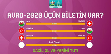 Direct sale phase of EURO-2020 tickets starts