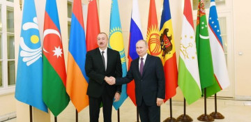 President Ilham Aliyev attended informal meeting of CIS heads of state in St. Petersburg