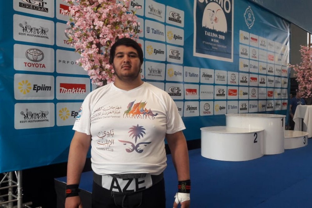 Feyziyev bags gold for Azerbaijan at World Belt Wrestling Championship