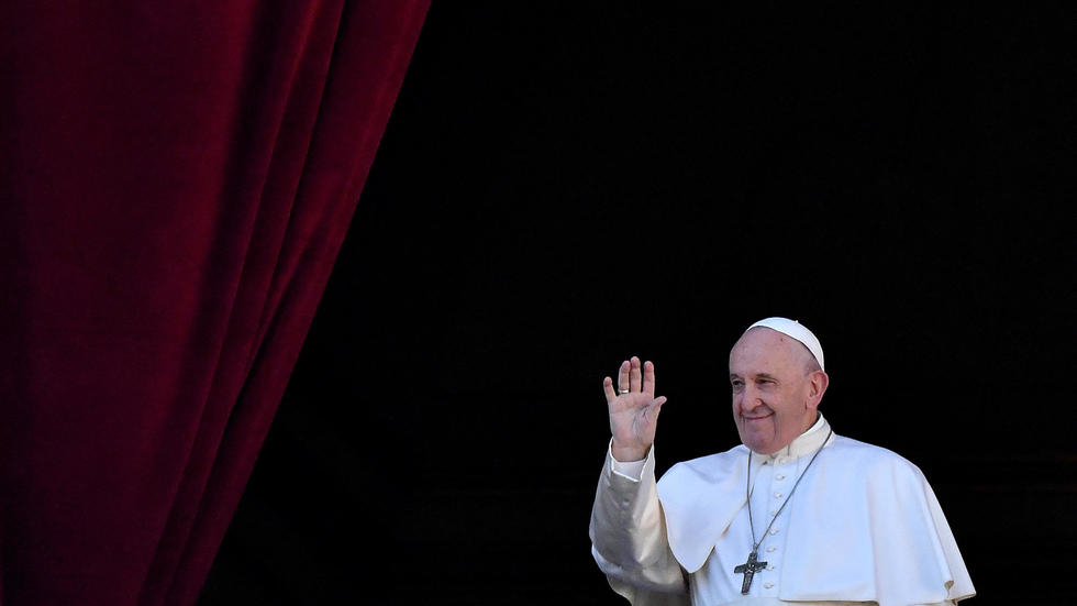 Pope prays for peace global flashpoints