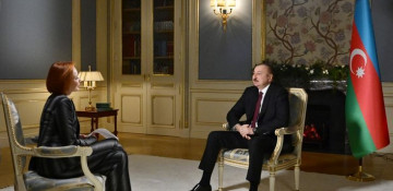 President Ilham Aliyev was interviewed by Rossiya-24 TV channel