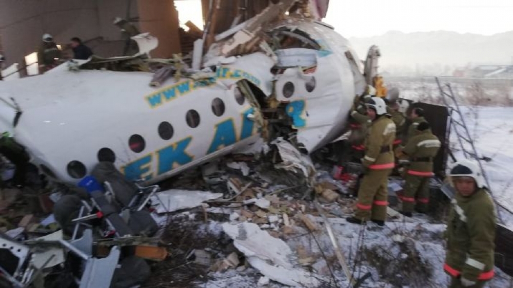 Citizens of Ukraine, China, Kyrgyzstan among Bek Air plane passengers that crashed in Kazakhstan