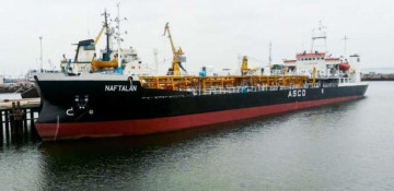 Naftalan Oil Products Tanker overhauled in Azerbaijan
