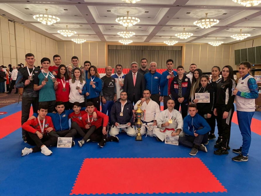 Azerbaijani karate fighters win 21 medals at Int'l Bosphorus Cup