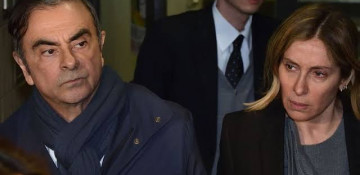Japan issues arrest warrant for Ghosn's wife, looks for ways to bring him back