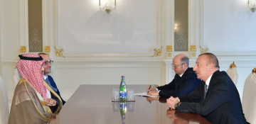 President Ilham Aliyev receives Chairman of Board of ACWA Power and Masdar CEO