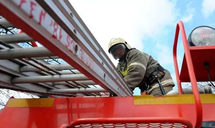 Lukoil's oil refinery takes fire in Russia