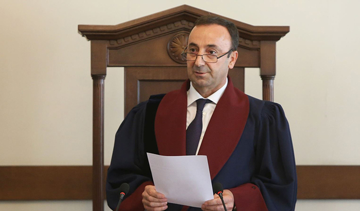 Armenia Constitutional Court President questioned in Yerevan