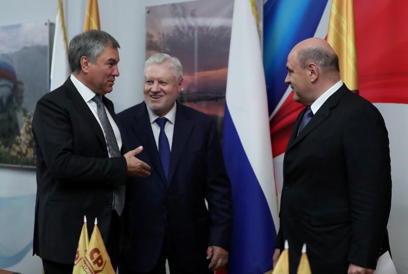 Russia's ruling party approves Mishustin as PM: