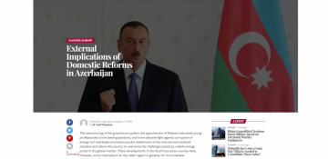 Modern Diplomacy: External implications of domestic reforms in Azerbaijan