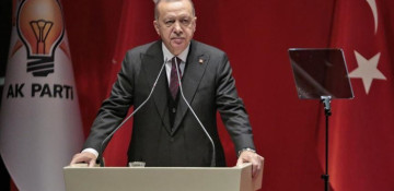 Turkey to never recognize US Mideast plan: Erdogan