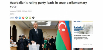 Xinhua: Ruling party retains majority in Azerbaijan's parliament