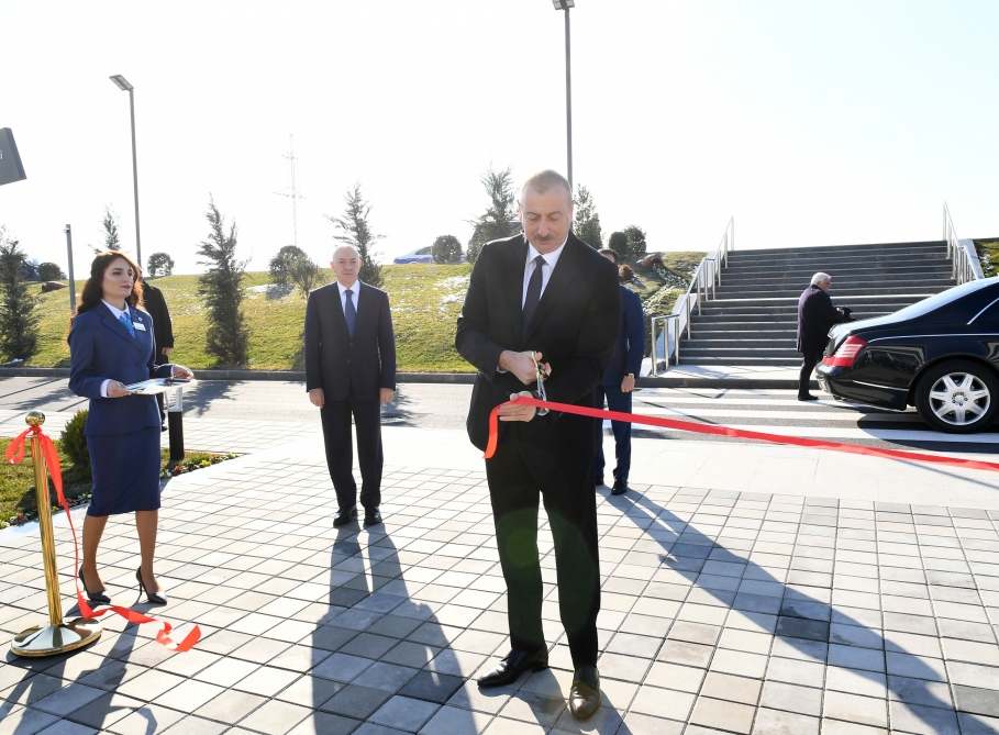President Ilham Aliyev inaugurates “ASAN xidmet” center in Kurdamir