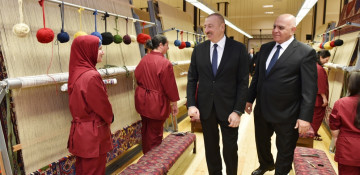 President Ilham Aliyev attends opening of Kurdamir branch of “Azerkhalcha” OJSC