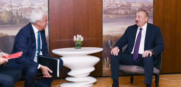 President Ilham Aliyev met with Chief Executive Officer of Leonardo company