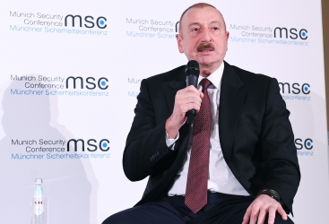 President: Nagorno-Karabakh is part of Azerbaijan and territorial integrity of Azerbaijan is recognized by whole int'l community