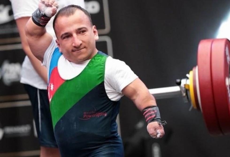 Azerbaijani Paralympic powerlifter takes world gold