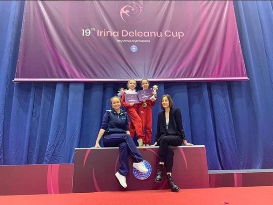 Azerbaijani gymnast wins three golds in Romania