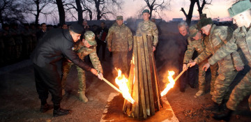 Leadership of Ministry of Defense celebrated “Od Chershenbesi” together with military personnel - VIDEO