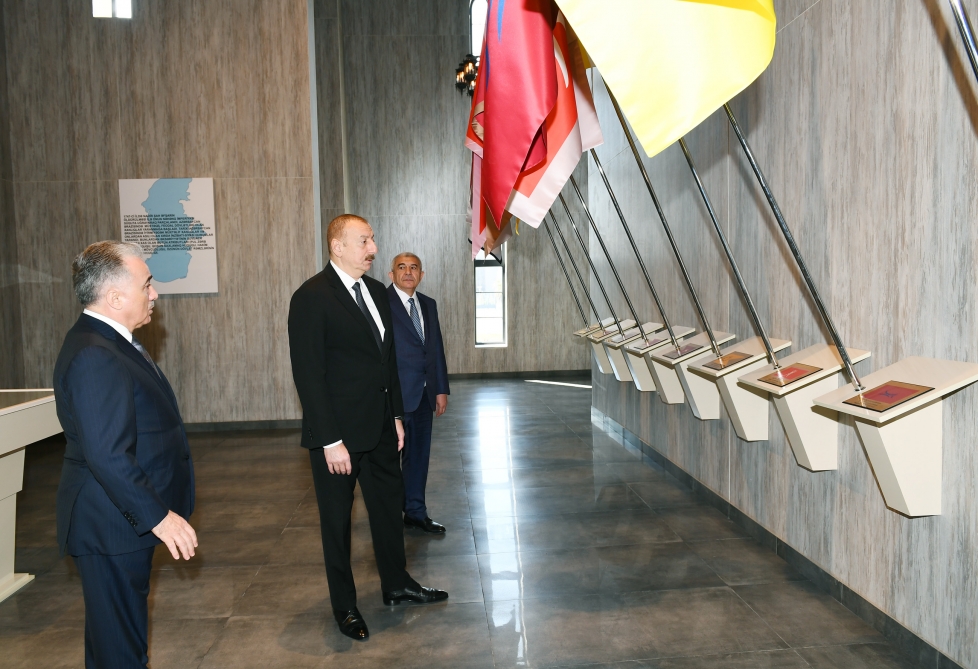 President Ilham Aliyev inaugurates State Symbols Museum in Tovuz