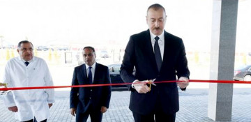 President Ilham Aliyev inaugurated Goranboy District Central Hospital - UPDATED