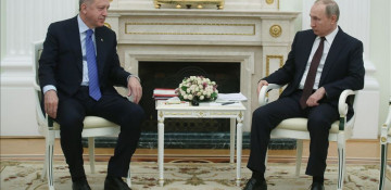 Russian, Turkish leaders hold Syria meeting in Moscow