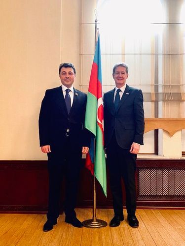 British ambassador meets Tural Ganjaliyev