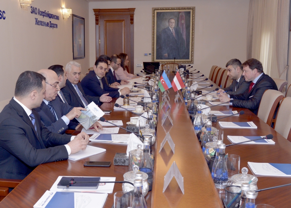 Azerbaijan Railways, Rail Cargo Austria discuss cooperation prospects