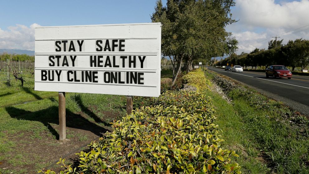 California issues state-wide 'stay at home' order