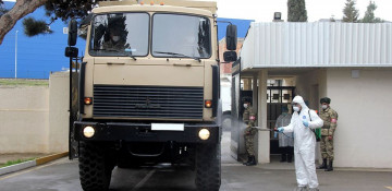 Azerbaijan Army takes preventive measures in connection with a coronavirus infection 