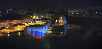 Heydar Aliyev Center expresses support to Russia amid COVID-19 pandemic