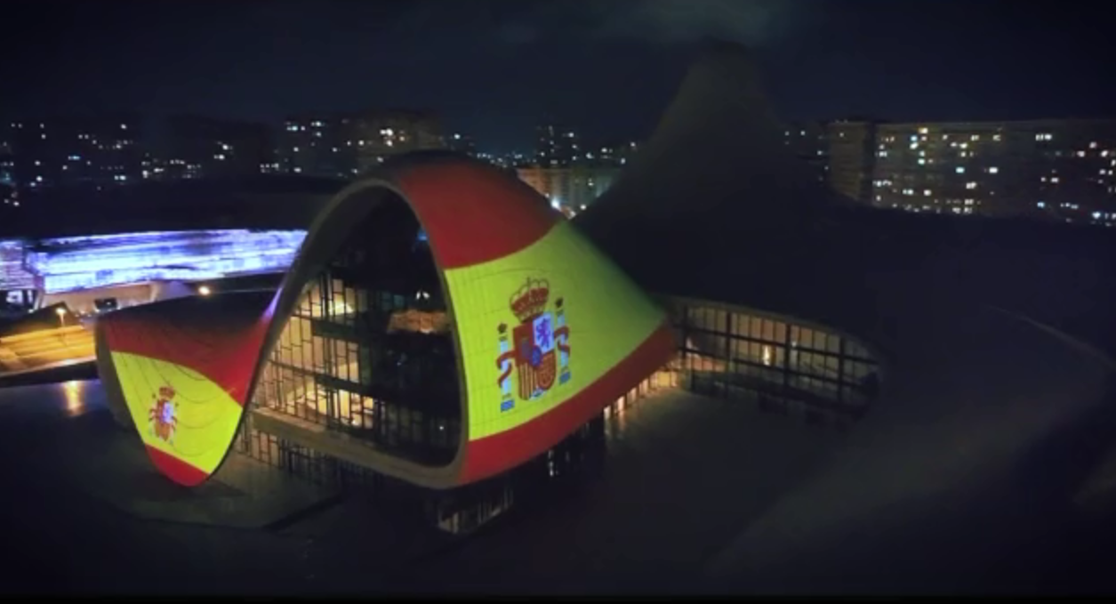 Heydar Aliyev Center expresses support to Spain amid COVID-19 pandemic