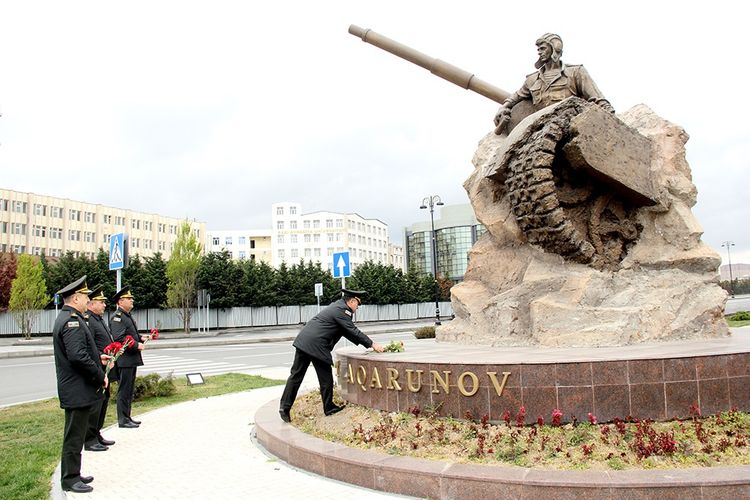Ministry of Defense: Azerbaijan National Hero Albert Agarunov's memory was honored