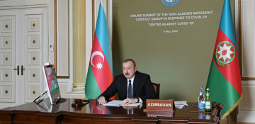 President: Azerbaijan makes significant contribution to strengthening of solidarity and cooperation against coronavirus on global level