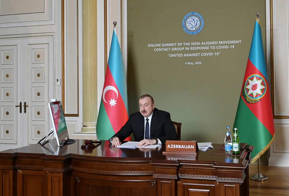 President: Azerbaijan makes significant contribution to strengthening of solidarity and cooperation against coronavirus on global level