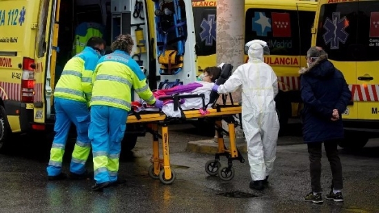Spain's daily death toll picks up after three days below 200