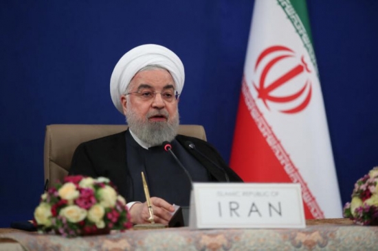 Iran's Rouhani pledges crushing response if U.S. extends arms embargo