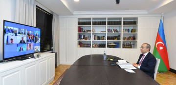 Azerbaijan’s economy minister attends Turkic Council’s videoconference