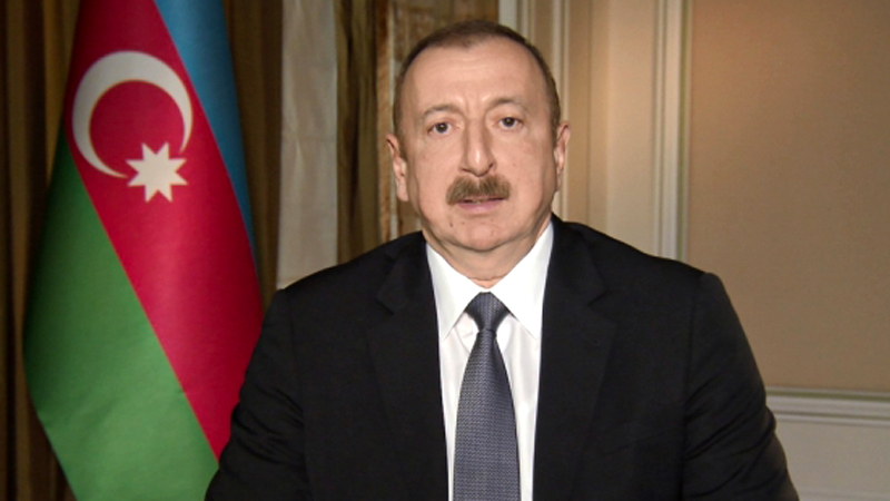 President Ilham Aliyev gives interview to “Mir” television channel
