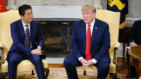 Abe, Trump agree to cooperate on steps to fight coronavirus